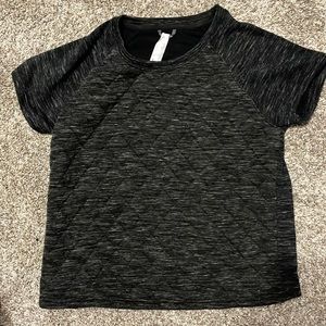 Oiselle quilted short sleeve shirt